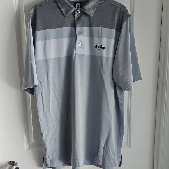 FootJoy Other - FootJoy Men's Polo in Gray and Blue Tones